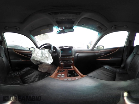 2010 Lexus LS 460 with VIN JTHBL5EF1A5093690, listed as a IAAI auction lot 41873176 with 125,809 mi miles. Bid and sale history available at carsss.com. Image 18.