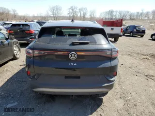 2021 Volkswagen ID.4 1st Edition with VIN WVGDMPE25MP011867, listed as a Copart auction lot 46725883 with 6,232 mi miles. Bid and sale history available at carsss.com. Image 6.