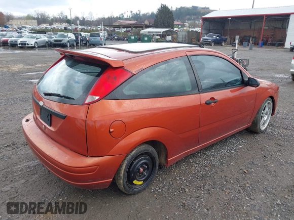 2005 Ford Focus S with VIN 3FAFP31N05R145425, listed as a IAAI auction lot 41964652 with 72,647 mi miles and . Bid and sale history available at carsss.com. Image 4.