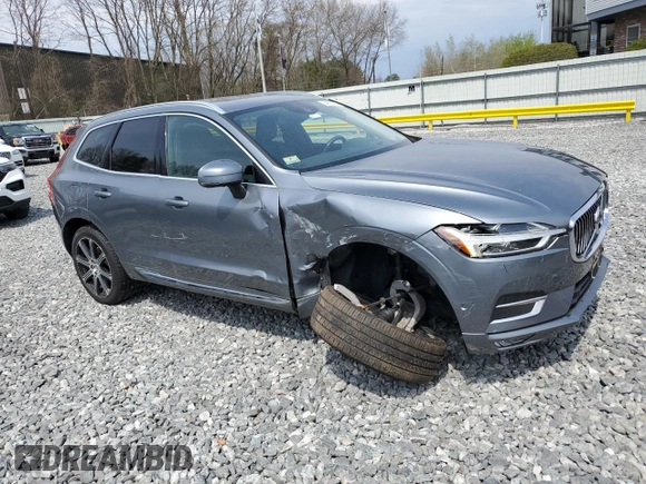2019 Volvo XC60 Inscription with VIN LYV102RL0KB298567, listed as a Copart auction lot 54501325 with 31,777 mi miles and Salvage title. Bid and sale history available at DreamBid. Image 4.