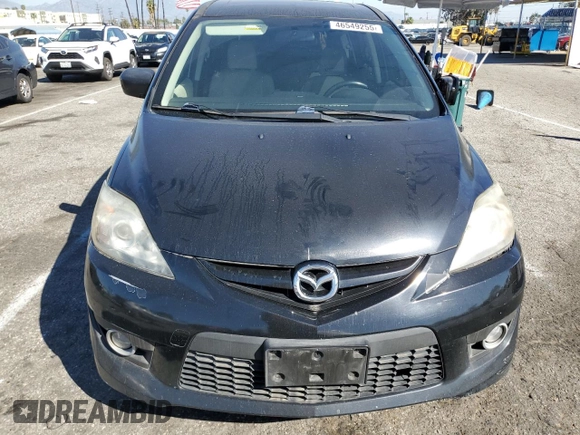 2009 Mazda 5 Touring with VIN JM1CR29L590344447, listed as a Copart auction lot 46549255 with 191,568 mi miles and Salvage Title. Bid and sale history available at carsss.com. Image 5.