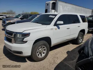 2019 Chevrolet Tahoe Commercial with VIN 1GNSKFEC3KR127520, listed as a Copart auction lot 52437955 with 194,483 mi miles and Clean Title. Bid and sale history available at carsss.com. Image 1.