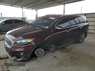 2019 Kia Sorento EX Sport V6 with VIN 5XYPH4A59KG462398, listed as a Copart auction lot 82901194 with 63,812 mi miles and Salvage Title. Bid and sale history available at carsss.com. Image 1.
