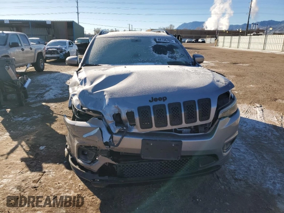 2020 Jeep Cherokee Altitude with VIN 1C4PJMLX7LD594966, listed as a Copart auction lot 88146765 with 0 mi miles and Salvage Title. Bid and sale history available at carsss.com. Image 5.