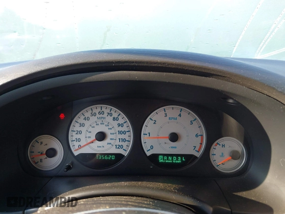2007 Chrysler Town & Country LWB LX with VIN 2A4GP44R77R285395, listed as a IAAI auction lot 41977829 with 135,620 mi miles. Bid and sale history available at carsss.com. Image 7.