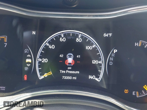 2020 Jeep Grand Cherokee Limited with VIN 1C4RJFBG0LC371924, listed as a IAAI auction lot 42065691 with 73,350 mi miles and . Bid and sale history available at DreamBid. Image 7.