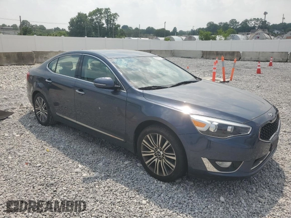 2014 Kia Cadenza Premium z VIN KNALN4D70E5167401, wystawiony jako Copart lot #59879075 z przebiegiem 130 894 mil mil oraz Czysty tytuł • Clean title. Historia ofert i sprzedaży dostępna na DreamBid. Obrazek 4.