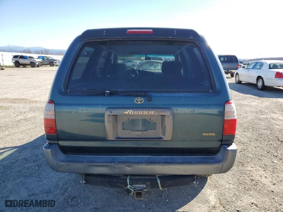 1997 Toyota 4Runner with VIN JT3GM84R5V0016071, listed as a Copart auction lot 47036675 with 206,397 mi miles and Clean Title. Bid and sale history available at carsss.com. Image 6.