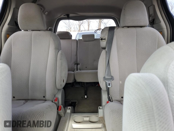 2012 Toyota Sienna LE AAS with VIN 5TDKK3DC4CS198592, listed as a Copart auction lot 49094425 with 113,365 mi miles and Salvage Title. Bid and sale history available at carsss.com. Image 10.