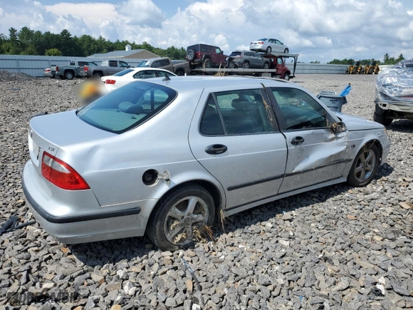 2004 Saab 9-5 Arc with VIN YS3ED49A043016600, listed as a Copart auction lot 67773724 with NaN miles and Salvage Title. Bid and sale history available at carsss.com. Image 3.