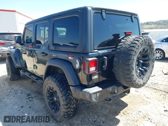 2020 Jeep Wrangler Unlimited Sport S z VIN 1C4HJXDN9LW323205, wystawiony jako IAAI lot #41879292 z przebiegiem 108 499 mil mil oraz . Historia ofert i sprzedaży dostępna na DreamBid. Obrazek 3.