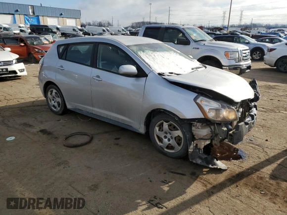 2009 Pontiac Vibe w/1SA with VIN 5Y2SP67899Z406001, listed as a Copart auction lot 81935154 with 162,213 mi miles and Clean Title. Bid and sale history available at carsss.com. Image 4.