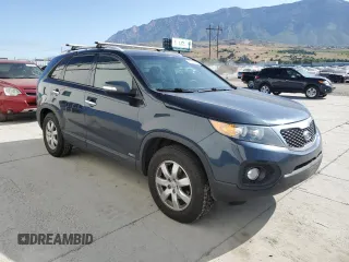 2013 Kia Sorento LX with VIN 5XYKTDA69DG316975, listed as a Copart auction lot 59743545 with 162,217 mi miles and Clean title. Bid and sale history available at DreamBid. Image 4.