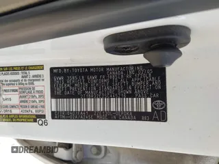 2005 Toyota Corolla CE with VIN 2T1BR32E25C445216, listed as a IAAI auction lot 42166959 with 276,245 mi miles and . Bid and sale history available at DreamBid. Image 9.