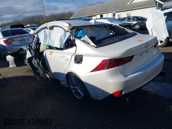 2016 Lexus IS 300 with VIN JTHCM1D20G5011711, listed as a IAAI auction lot 41218494 with 1 mi miles. Bid and sale history available at carsss.com. Image 3.