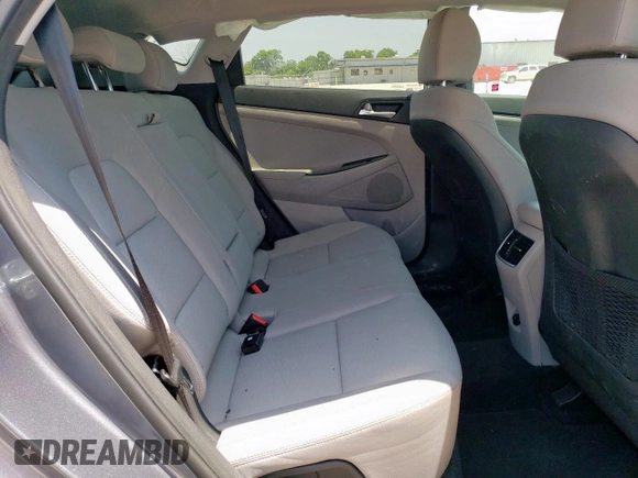 2021 Hyundai Tucson SEL with VIN KM8J33AL0MU296945, listed as a Copart auction lot 57137515 with 54,657 mi miles and Salvage title. Bid and sale history available at DreamBid. Image 11.
