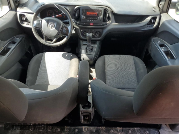 2016 Ram ProMaster City Cargo Tradesman with VIN ZFBERFAT0G6B52042, listed as a Copart auction lot 61444835 with 143,723 mi miles and Salvage title. Bid and sale history available at DreamBid. Image 8.