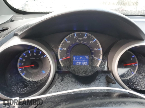 2009 Honda Fit Sport w/Navi with VIN JHMGE886X9S042490, listed as a Copart auction lot 86179244 with 109,130 mi miles and Salvage Title. Bid and sale history available at carsss.com. Image 9.