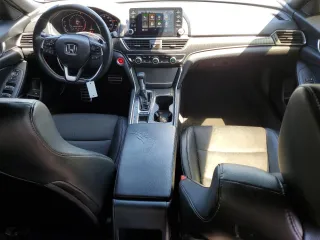 2018 Honda Accord Sedan Sport 1.5T with VIN 1HGCV1F35JA150365, listed as a Copart auction lot 50226995 with 160,584 mi miles and Salvage Title. Bid and sale history available at carsss.com. Image 8.