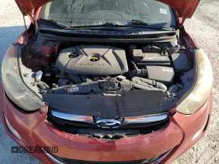 2012 Hyundai Elantra GLS z VIN KMHDH4AE6CU468500, wystawiony jako Copart lot #58522235 z przebiegiem 144 226 mil mil oraz Szkoda całkowita • Salvage title. Historia ofert i sprzedaży dostępna na DreamBid. Obrazek 11.