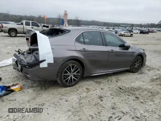 2021 Toyota Camry SE Nightshade with VIN 4T1G11AK1MU614891, listed as a Copart auction lot 42510835 with 86,313 mi miles and Salvage Title. Bid and sale history available at DreamBid. Image 3.