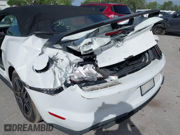 2018 Ford Mustang EcoBoost Premium with VIN 1FATP8UH7J5118080, listed as a IAAI auction lot 41955307 with 93,378 mi miles and . Bid and sale history available at carsss.com. Image 6.