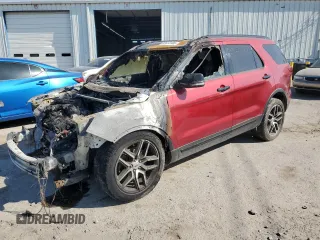2016 Ford Explorer Sport z VIN 1FM5K8GT8GGB49123, wystawiony jako Copart lot #53473105 z przebiegiem Nie podano mil oraz Nie do naprawy • Non repairable. Historia ofert i sprzedaży dostępna na DreamBid. Obrazek 1.