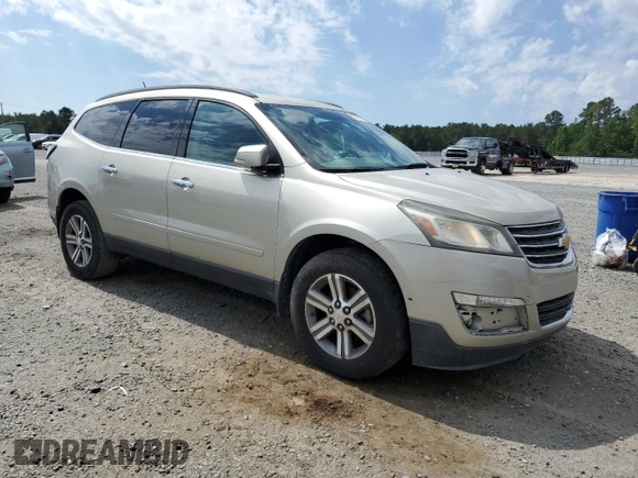 2015 Chevrolet Traverse LT with VIN 1GNKRGKD2FJ194578, listed as a Copart auction lot 55476915 with Not Provided miles and Clean Title. Bid and sale history available at carsss.com. Image 4.
