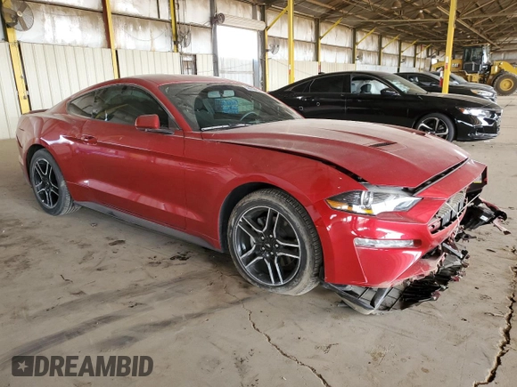 2020 Ford Mustang EcoBoost with VIN 1FA6P8TH1L5130730, listed as a Copart auction lot 58416485 with 16,457 mi miles and Salvage title. Bid and sale history available at DreamBid. Image 4.