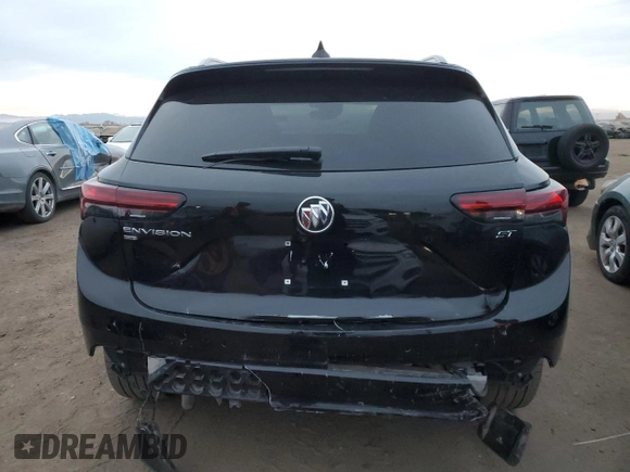 2022 Buick Envision Essence with VIN LRBFZPR41ND042688, listed as a Copart auction lot 84533094 with 34,088 mi miles and Salvage Title. Bid and sale history available at carsss.com. Image 6.