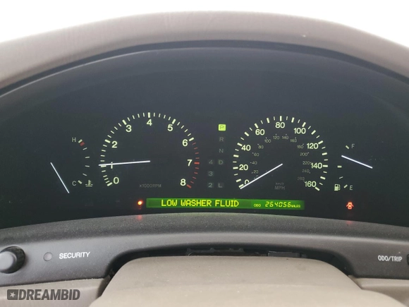 1998 Lexus LS 400 Luxury Sdn with VIN JT8BH28F5W0130899, listed as a Copart auction lot 80589624 with 264,056 mi miles and Clean Title. Bid and sale history available at carsss.com. Image 9.