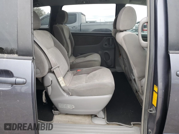 2006 Toyota Sienna LE with VIN 5TDBA23C26S073738, listed as a Copart auction lot 49877265 with 179,148 mi miles and Clean Title. Bid and sale history available at carsss.com. Image 10.