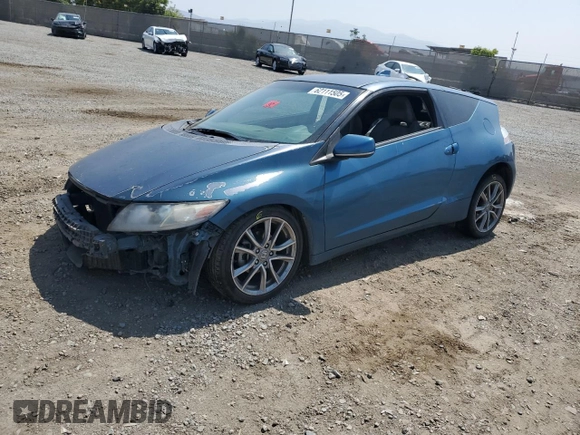 2012 Honda CR-Z EX with VIN JHMZF1D62CS003029, listed as a Copart auction lot 62111505 with 108,128 mi miles and Salvage title. Bid and sale history available at DreamBid. Image 1.