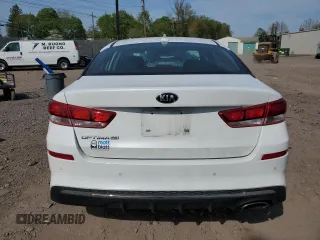 2020 Kia Optima LX with VIN 5XXGT4L34LG422083, listed as a Copart auction lot 55036985 with 67,312 mi miles and Salvage title. Bid and sale history available at DreamBid. Image 6.