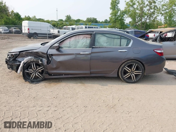 2016 Honda Accord Sport with VIN 1HGCR2F50GA112045, listed as a IAAI auction lot 42411609 with 152,318 mi miles and . Bid and sale history available at DreamBid. Image 14.