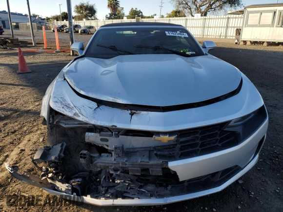 2019 Chevrolet Camaro 1LT with VIN 1G1FB3DS6K0120785, listed as a Copart auction lot 81625484 with 85,467 mi miles and Salvage Title. Bid and sale history available at carsss.com. Image 5.