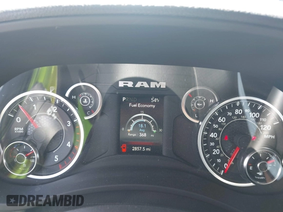 2024 Ram 2500 Tradesman with VIN 3C6UR5CL7RG390539, listed as a IAAI auction lot 41850314 with 2,857 mi miles and . Bid and sale history available at DreamBid. Image 7.