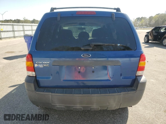 2007 Ford Escape XLT with VIN 1FMYU03Z67KB07923, listed as a Copart auction lot 50120885 with 187,903 mi miles and Salvage Title. Bid and sale history available at carsss.com. Image 6.