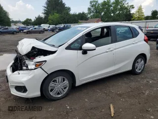 2019 Honda Fit LX with VIN 3HGGK5H47KM717249, listed as a Copart auction lot 61071025 with Not provided miles and Salvage title. Bid and sale history available at DreamBid. Image 1.