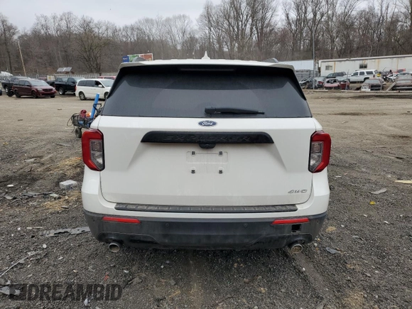 2022 Ford Explorer ST-Line с VIN 1FMSK8KH6NGB68014, выставлен на аукционе Copart как лот 57869785 с пробегом 69 076 миль миль и Списание • Salvage title. История ставок и продаж доступна на DreamBid. Изображение 6.