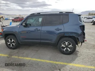 2021 Jeep Renegade Trailhawk с VIN ZACNJDC16MPM92268, выставлен на аукционе Copart как лот 51548315 с пробегом 34 842 миль миль и Списание • Salvage title. История ставок и продаж доступна на DreamBid. Изображение 2.