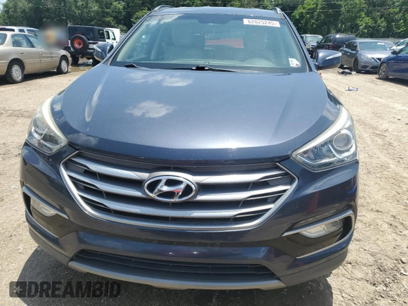 2017 Hyundai Santa Fe 2.4L with VIN 5XYZU3LB4HG421235, listed as a Copart auction lot 62025245 with 103,024 mi miles and Clean title. Bid and sale history available at DreamBid. Image 6.