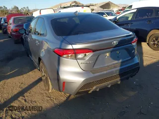 2022 Toyota Corolla SE with VIN JTDS4MCE9NJ082078, listed as a IAAI auction lot 41291406 with 57,202 mi miles and . Bid and sale history available at DreamBid. Image 3.