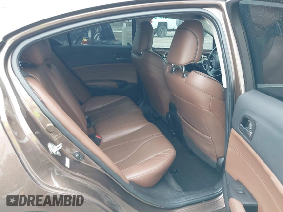 2019 Acura ILX w/Premium Pkg with VIN 19UDE2F76KA013692, listed as a IAAI auction lot 41915765 with 128,774 mi miles. Bid and sale history available at carsss.com. Image 8.