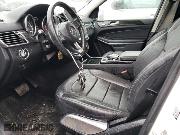 2017 Mercedes-Benz GLS 550 with VIN 4JGDF7DE1HA771048, listed as a Copart auction lot 39579594 with 87,394 mi miles and . Bid and sale history available at DreamBid. Image 7.