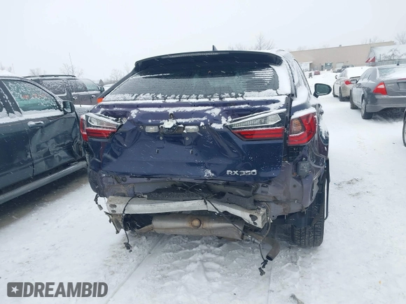 2017 Lexus RX with VIN 2T2BZMCA0HC104477, listed as a IAAI auction lot 41304849 with 98,888 mi miles. Bid and sale history available at carsss.com. Image 17.
