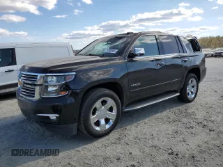 2017 Chevrolet Tahoe Premier with VIN 1GNSCCKC4HR188707, listed as a Copart auction lot 74185244 with 42,333 mi miles and Salvage title. Bid and sale history available at DreamBid. Image 1.