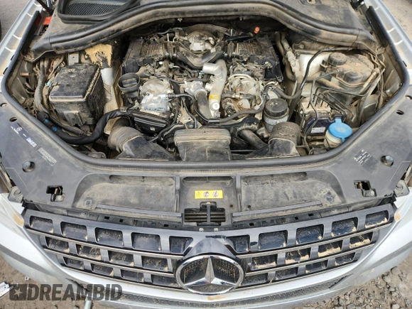 2012 Mercedes-Benz M 350 with VIN 4JGDA2EB8CA087712, listed as a Copart auction lot 63479635 with 104,908 mi miles and Clean title. Bid and sale history available at DreamBid. Image 12.