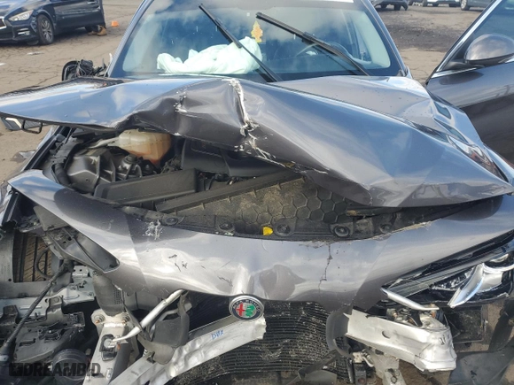 2017 Alfa Romeo Giulia Ti with VIN ZARFAEEN5H7538419, listed as a Copart auction lot 49864525 with 67,906 mi miles and Salvage Title. Bid and sale history available at carsss.com. Image 12.