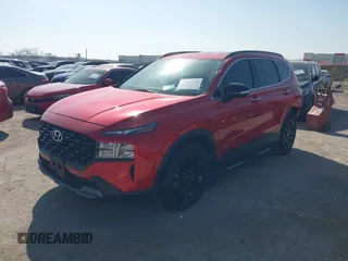 2023 Hyundai Santa Fe XRT with VIN 5NMS64AJ0PH542747, listed as a IAAI auction lot 41808095 with 24,922 mi miles. Bid and sale history available at carsss.com. Image 18.